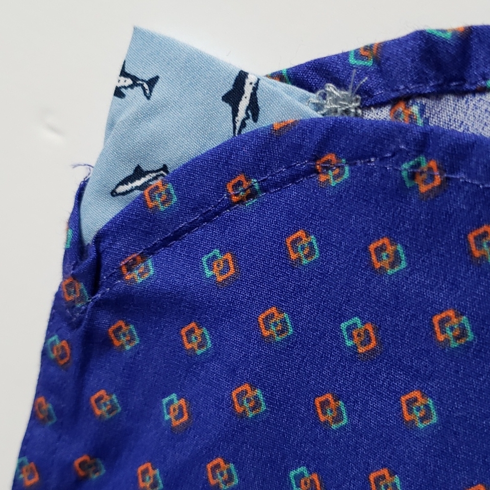 MTL MADE TO LIVE MENS BUTTON DOWN SHIRT, SIZE MEDIUM BLUE, 100% COTTON, SLIM FIT - Picture 5 of 9